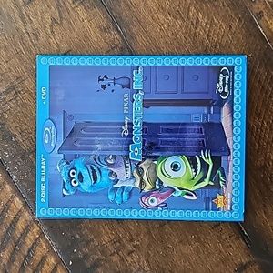 DVD and Blue Ray Monsters Inc